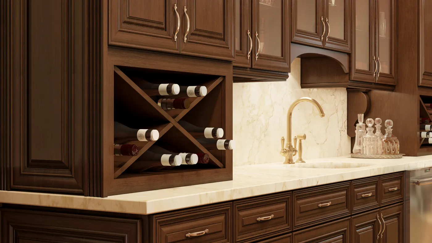 Casselberry Saddle cabinets installed — Highland Collection