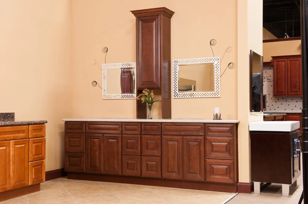 Casselberry Saddle cabinets installed — Highland Collection