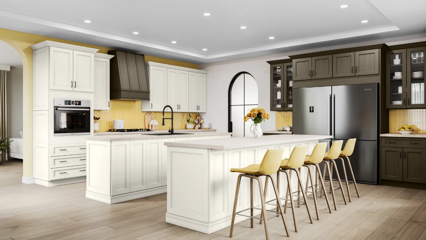 Haven Dune cabinets installed — Highland Collection
