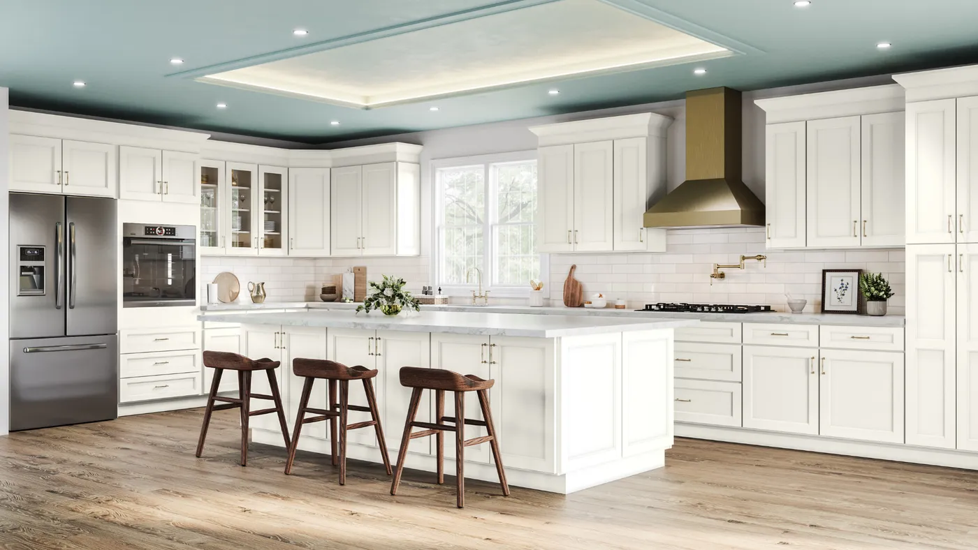 Haven Dune cabinets installed — Highland Collection