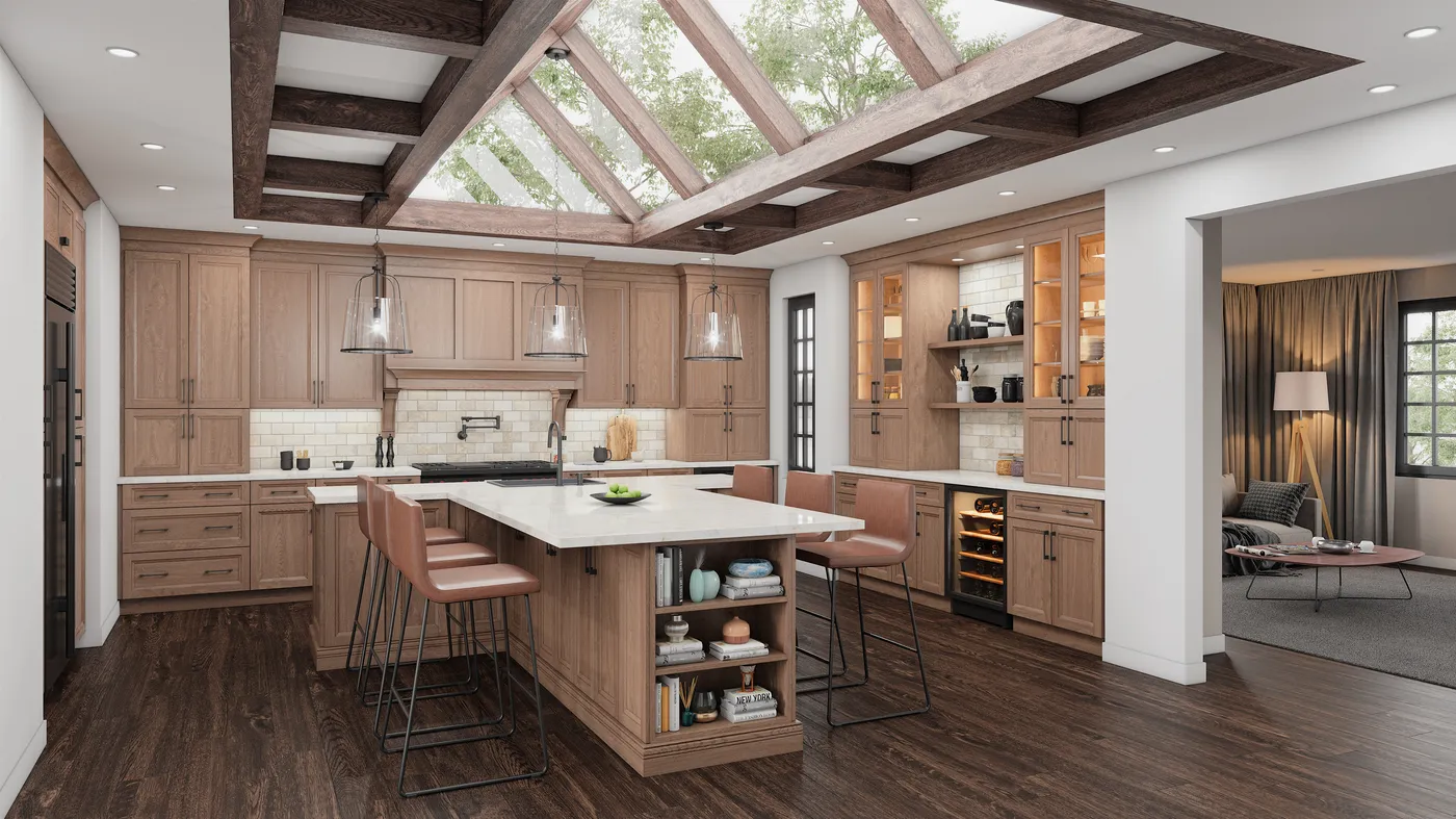 Oxford Toffee cabinets installed — Highland Collection