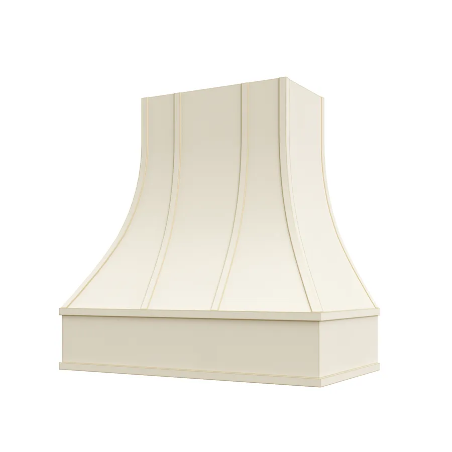 Asheville V2 finished hood — Casselberry Antique White