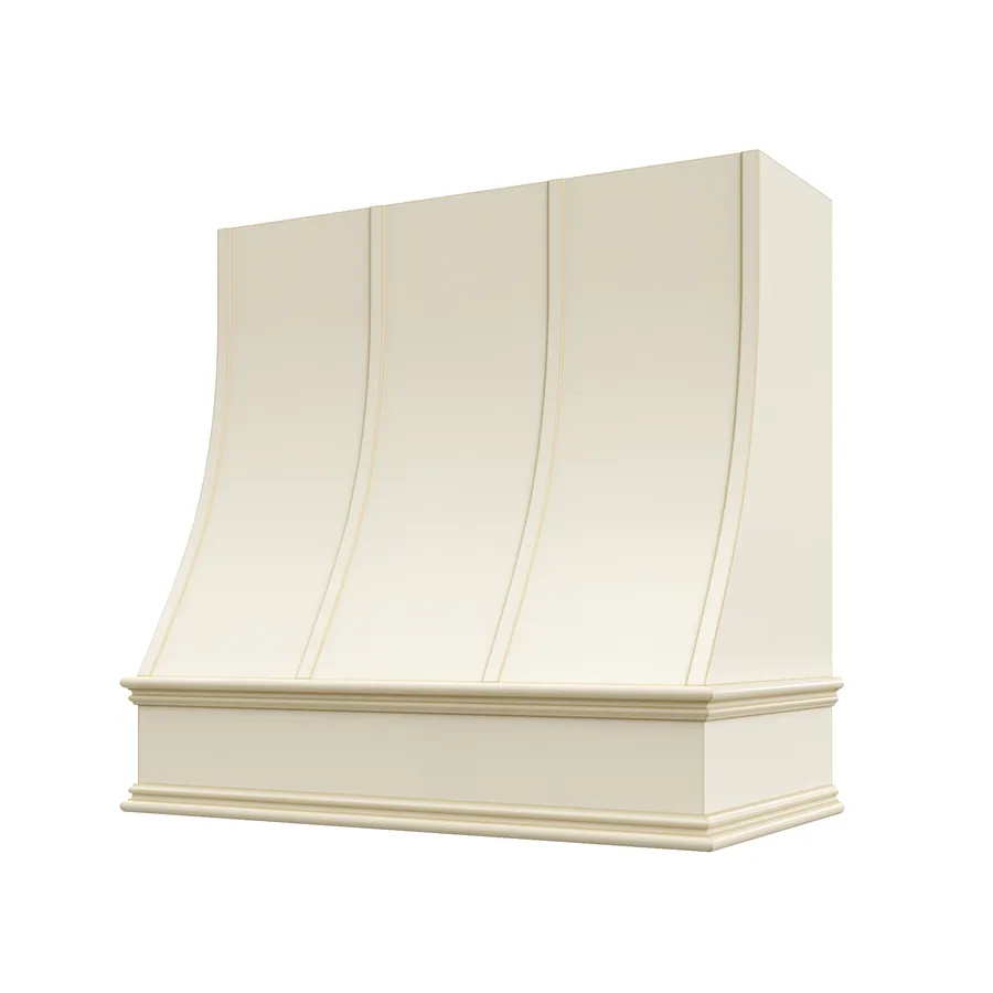 Charlotte V3 finished hood — Casselberry Antique White