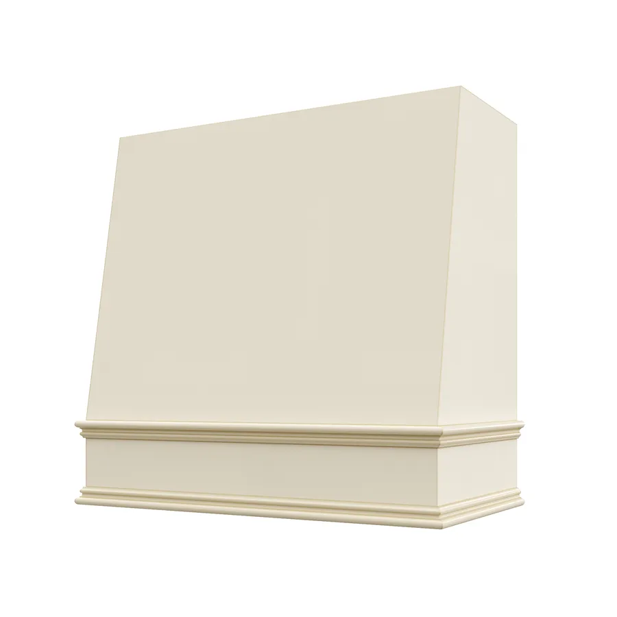 Wilmington V1 finished hood — Casselberry Antique White