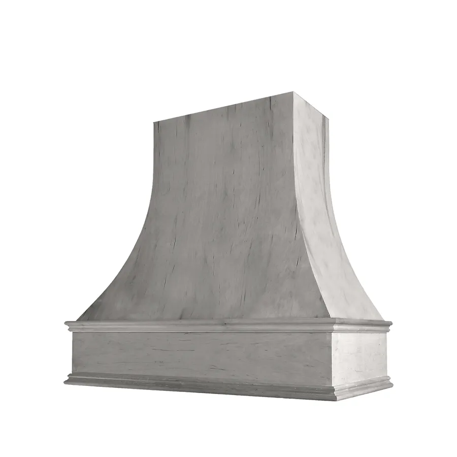 Asheville V1 finished hood — Oxford Mist