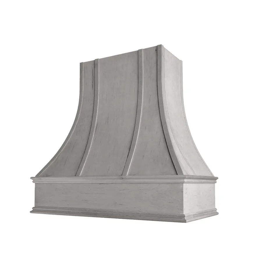 Asheville V3 finished hood — Oxford Mist