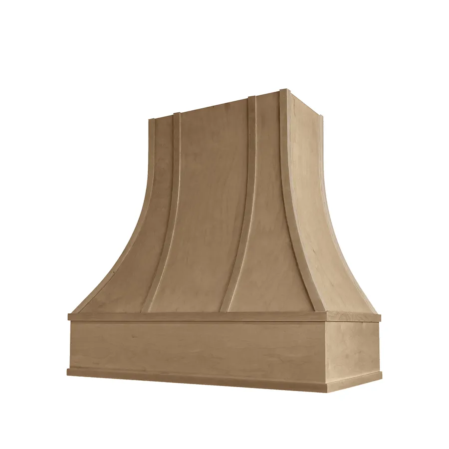 Asheville V2 finished hood — Oxford Toffee