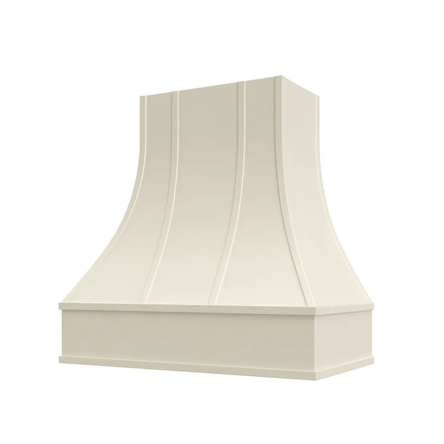Asheville V2 finished hood — Shaker Antique White