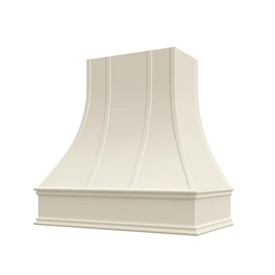 Asheville V3 finished hood — Shaker Antique White