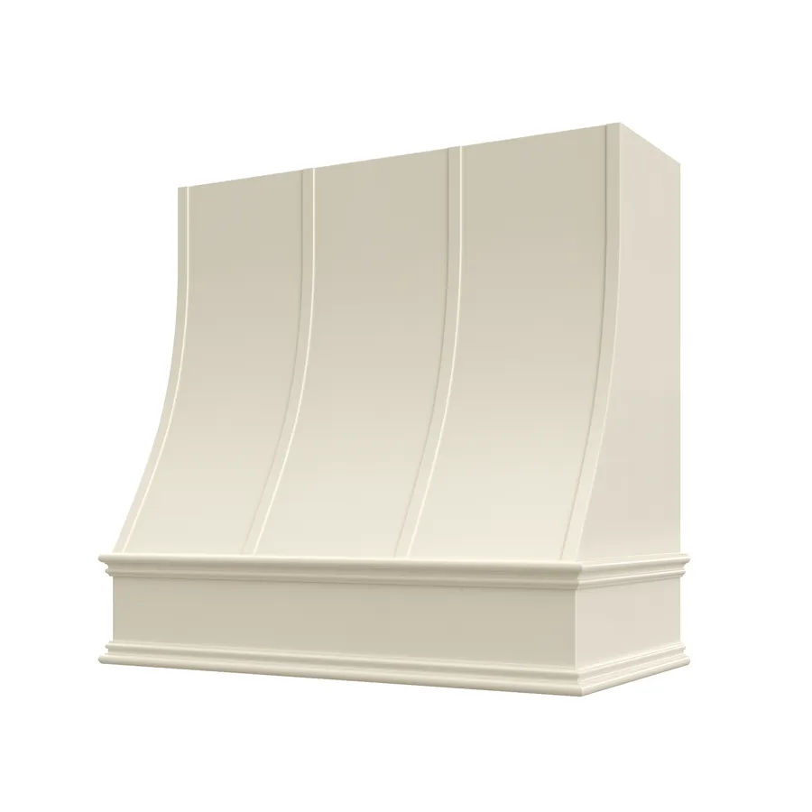 Charlotte V3 finished hood — Shaker Antique White