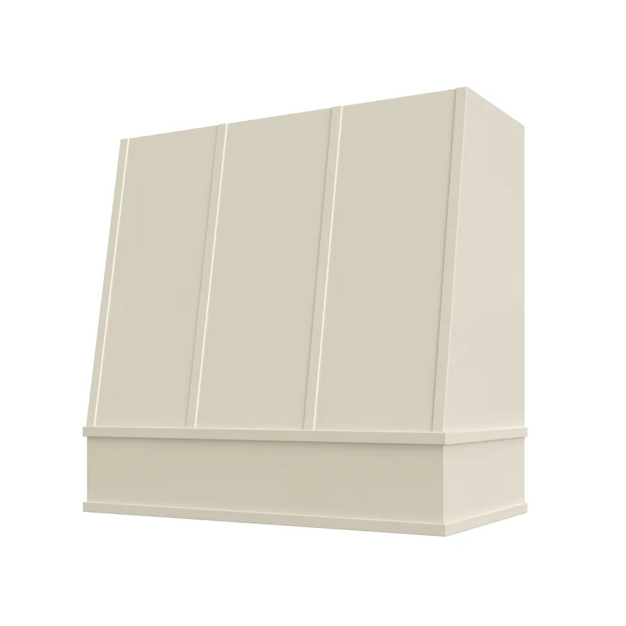 Wilmington V2 finished hood — Shaker Antique White
