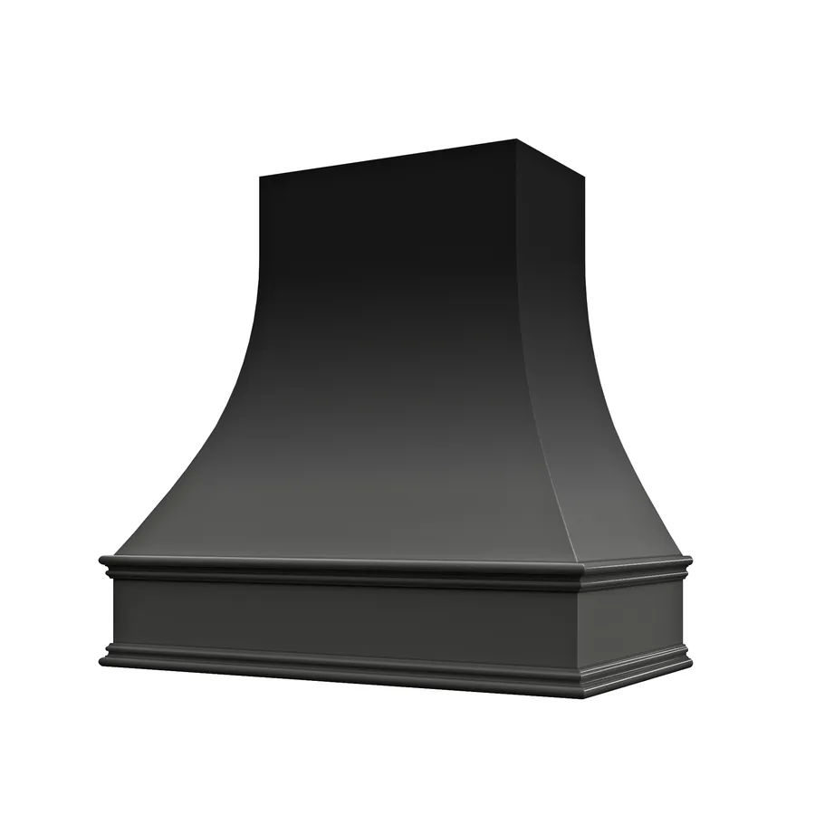 Asheville V1 finished hood — Shaker Black
