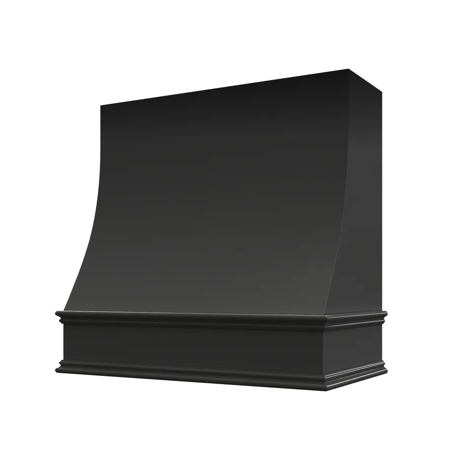 Charlotte V1 finished hood — Shaker Black