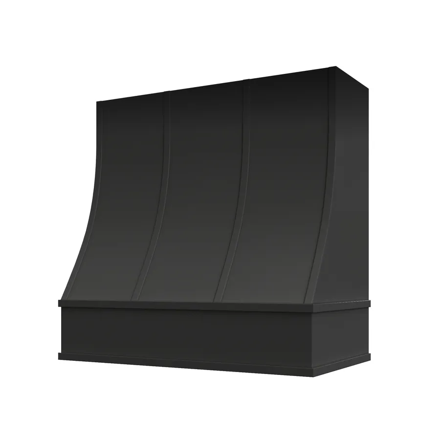 Charlotte V2 finished hood — Shaker Black