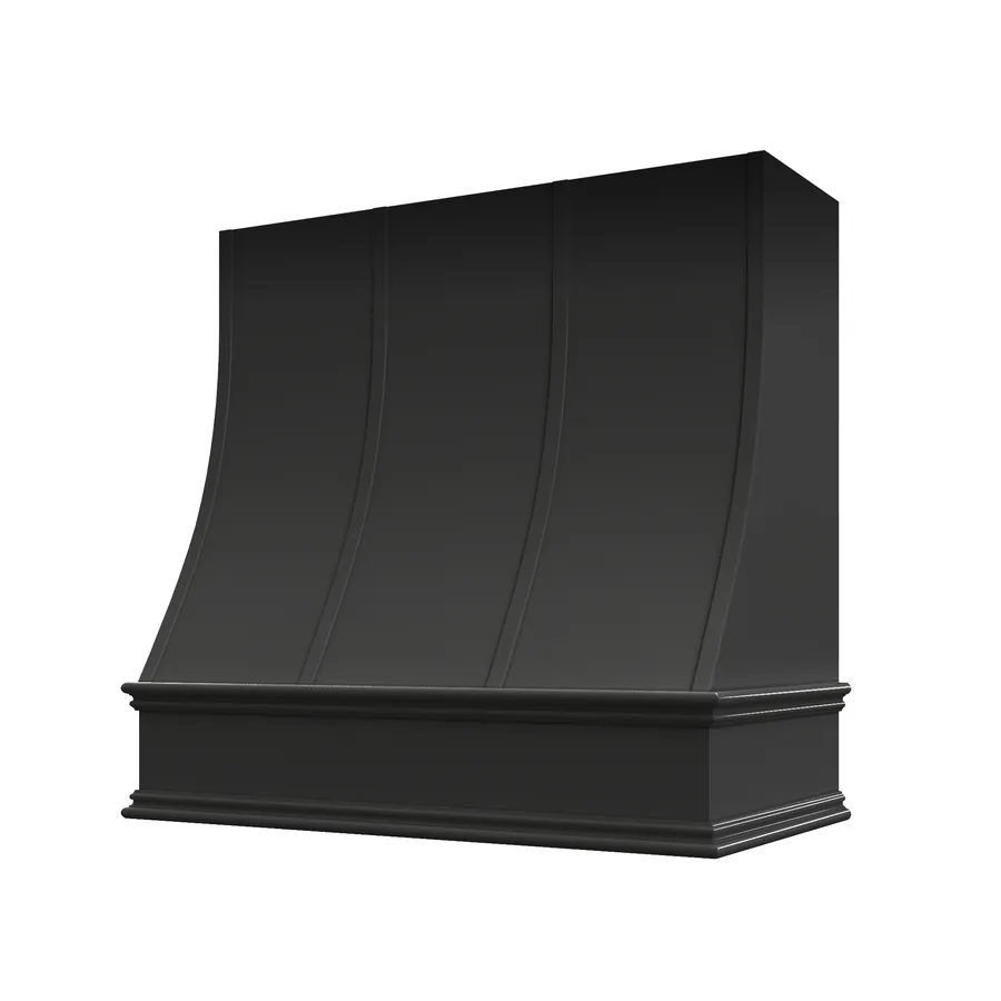 Charlotte V3 finished hood — Shaker Black