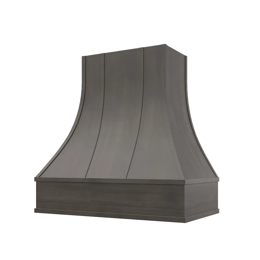 Asheville V2 finished hood — Shaker Cinder