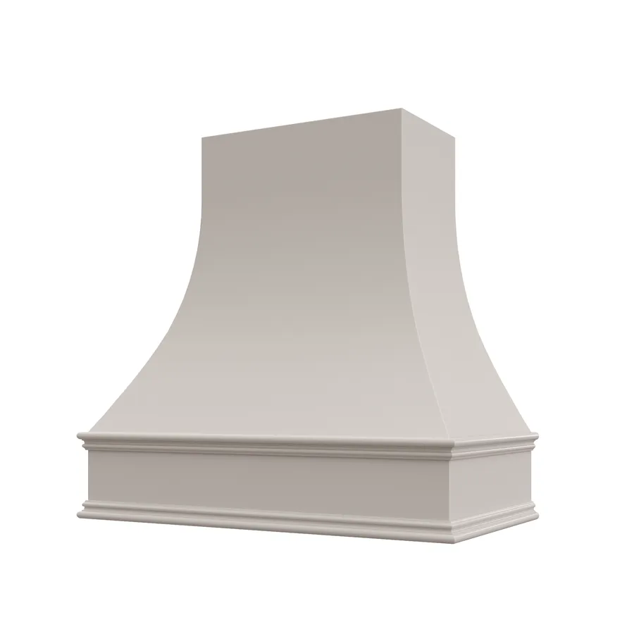 Asheville V1 finished hood — Shaker Dove