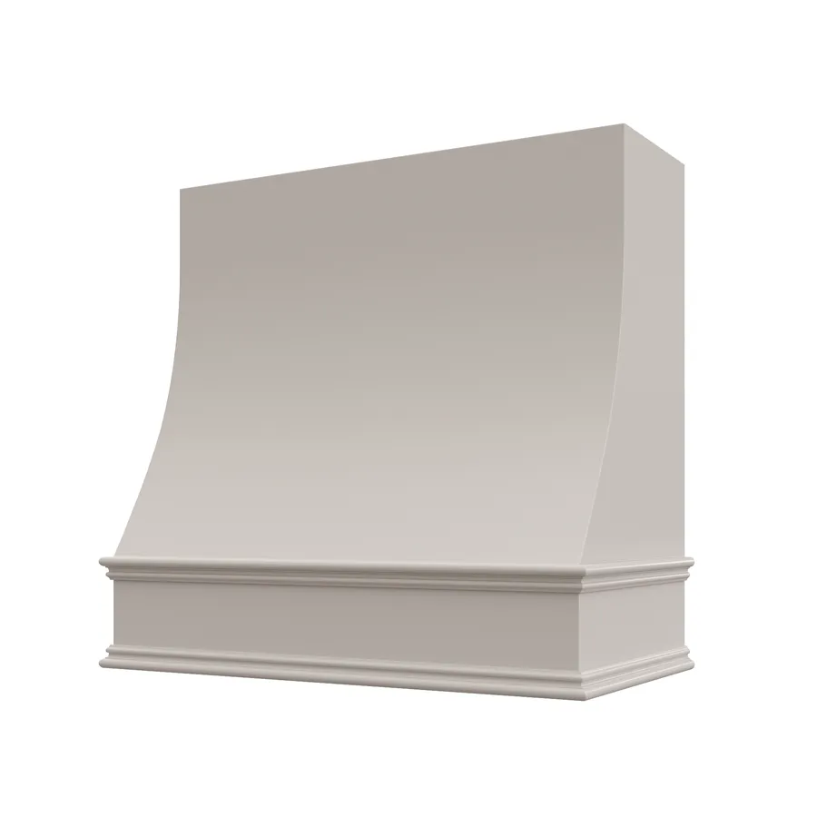Charlotte V1 finished hood — Shaker Dove