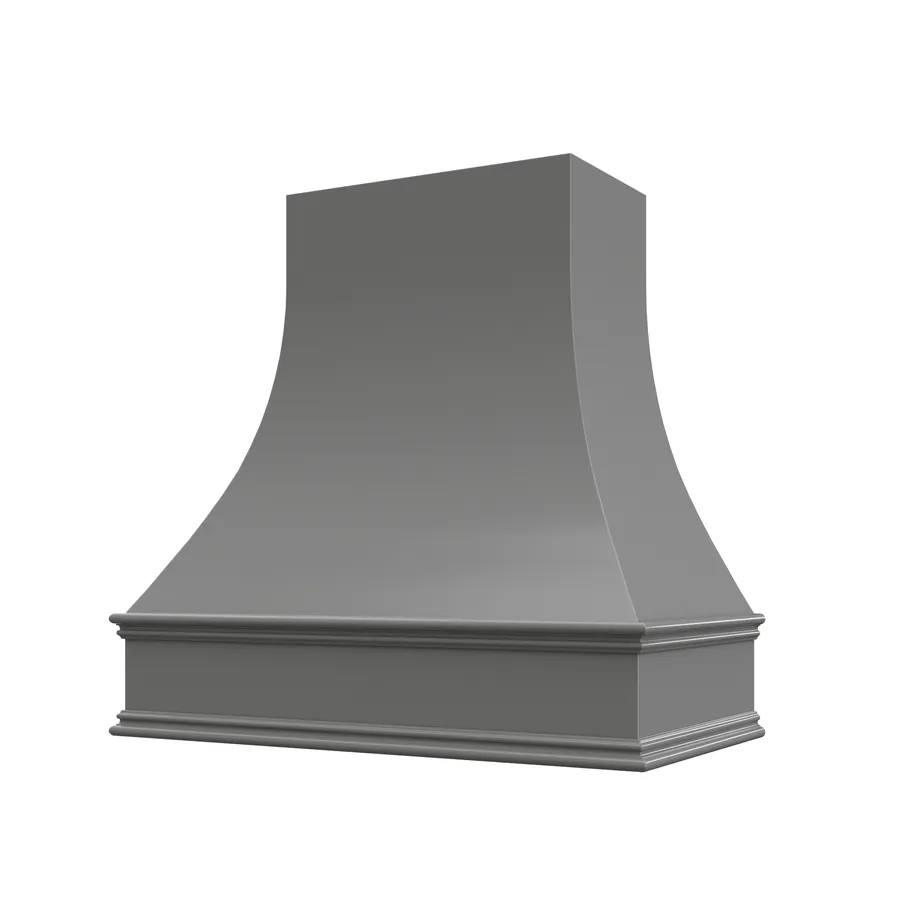 Asheville V1 finished hood — Shaker Grey
