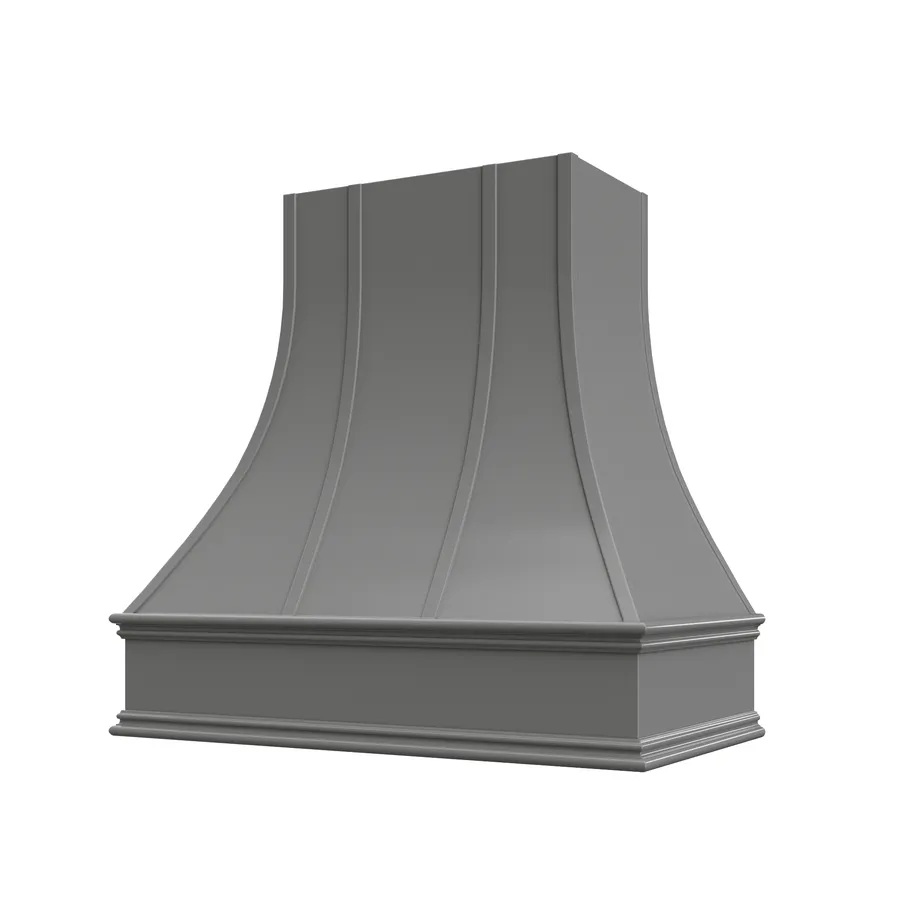 Asheville V3 finished hood — Shaker Grey
