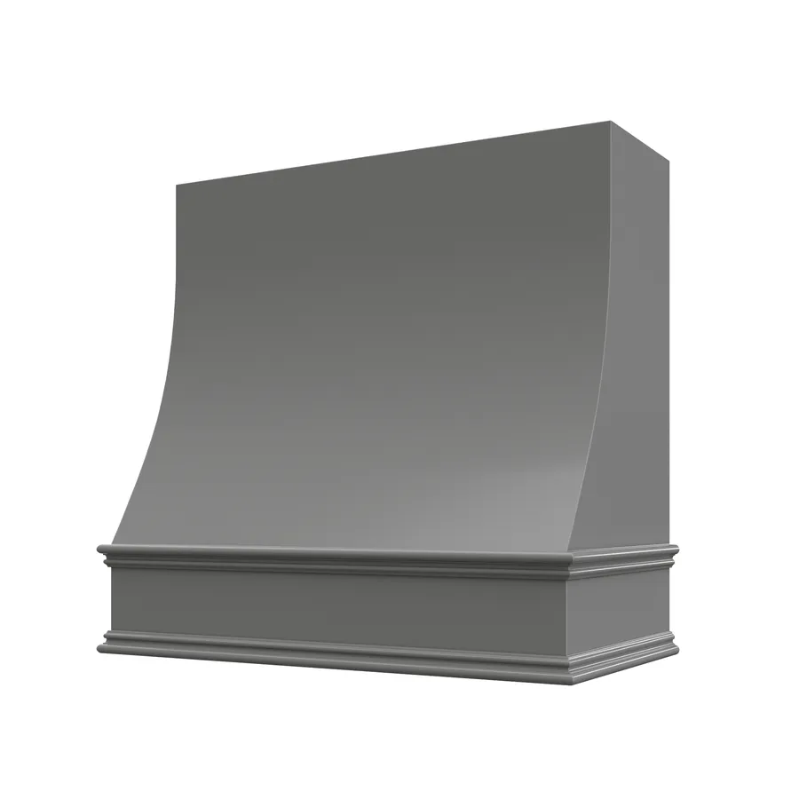 Charlotte V1 finished hood — Shaker Grey