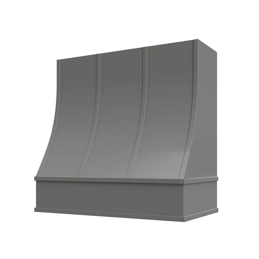 Charlotte V2 finished hood — Shaker Grey