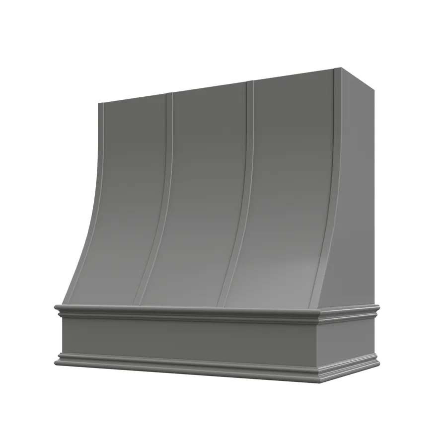 Charlotte V3 finished hood — Shaker Grey