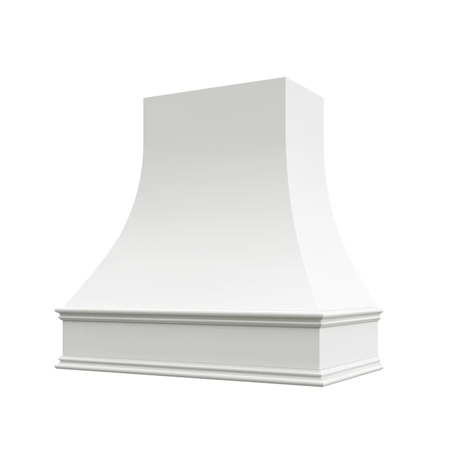 Asheville V1 finished hood — Shaker White