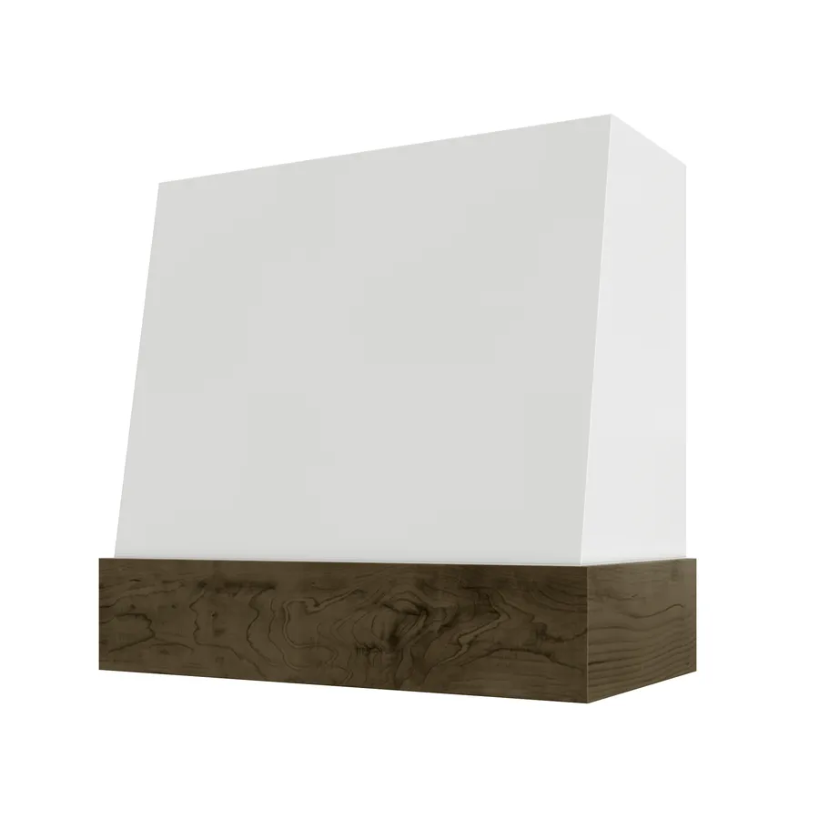 Wilmington V3 finished hood — Shaker White