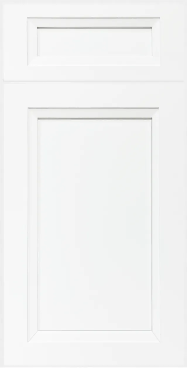 Oxford White cabinet door detail — Highland Collection