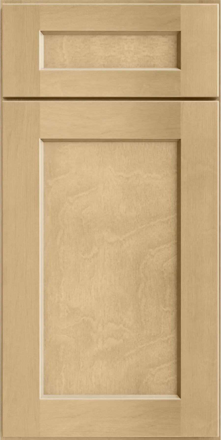 Shaker Honey cabinet door detail — Highland Collection