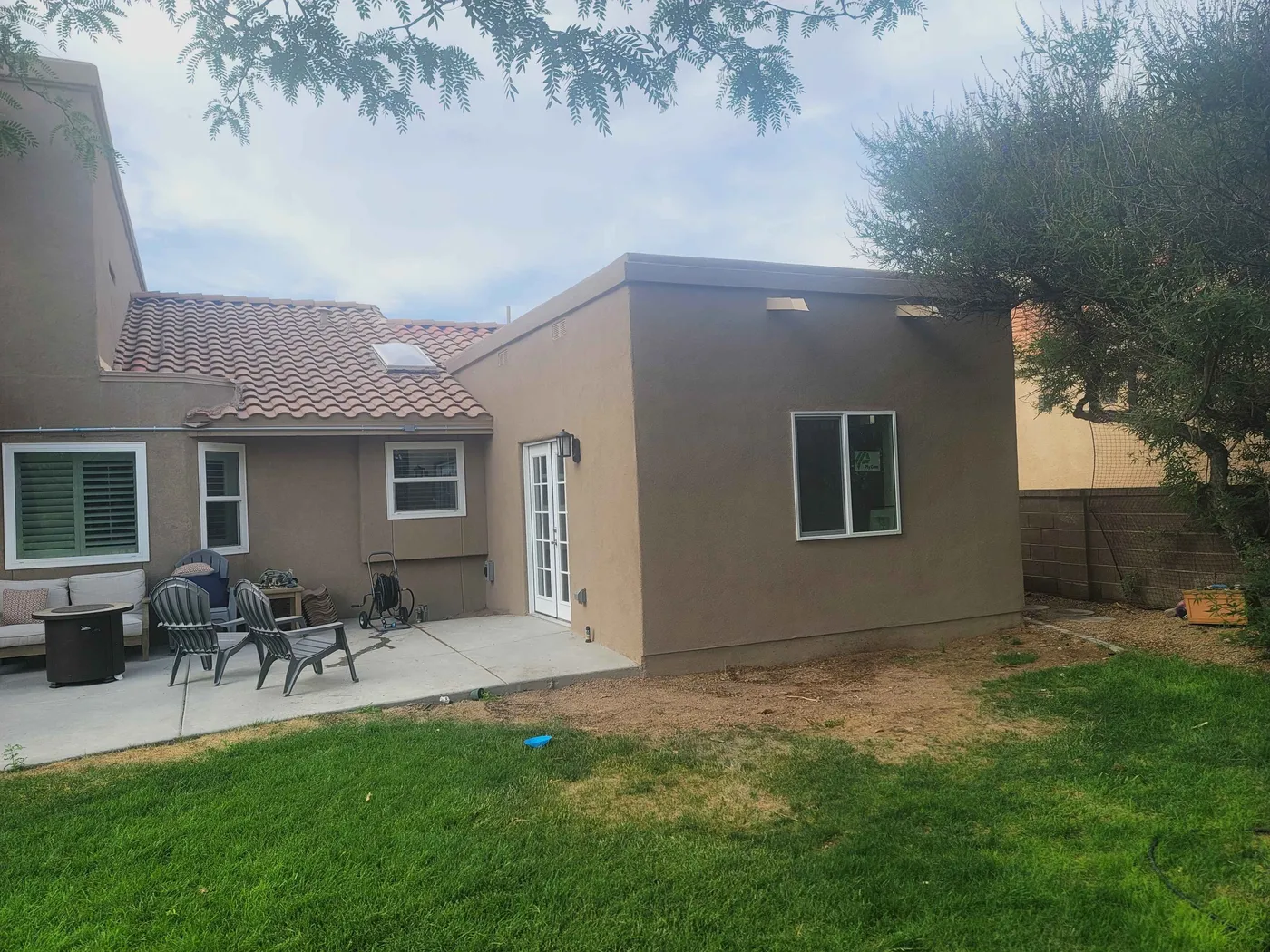 After — Sunroom to Game Room