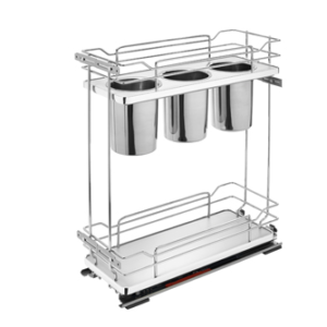 BASE CABINET PULLOUT UTENSIL ORGANIZER