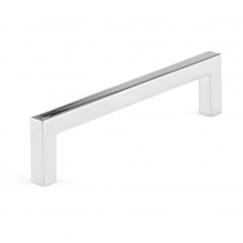 CONTEMPORARY RIGHT ANGLE POLISHED NICKEL