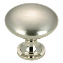 MODERN ROUND BRUSED NICKEL