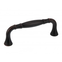 TRADITIONAL BEVELED HANDLE BRUSHED OIL RUBBED BRONZE