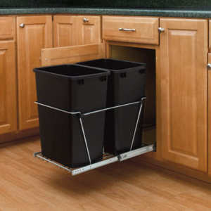 DOUBLE 35 QT WASTE CONTAINERS