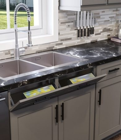 SG Kitchen Close-Up (Sink Base Tip Out Tray)